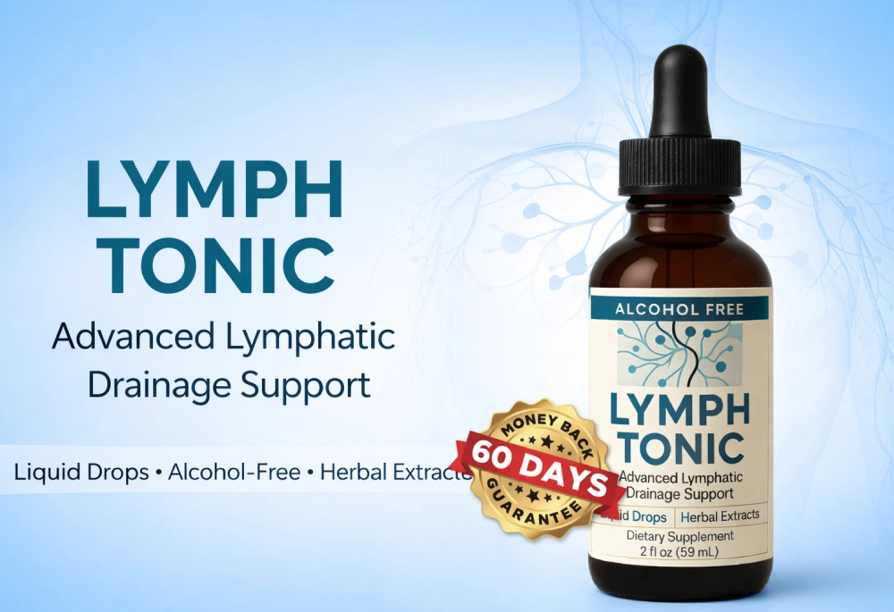 Lymph Tonic herbal lymphatic drainage and detox support supplement
